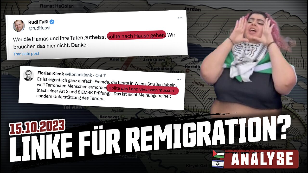 Linke für Remigration? - Lagebericht Nahost 15.10.