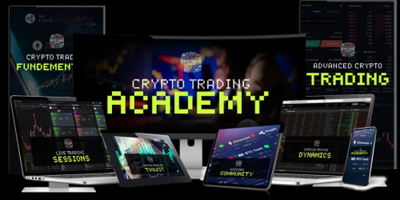 Crypto Trading Academy Member area and video courses