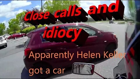 Close call (Nearly in an Accident), and talking about idiots