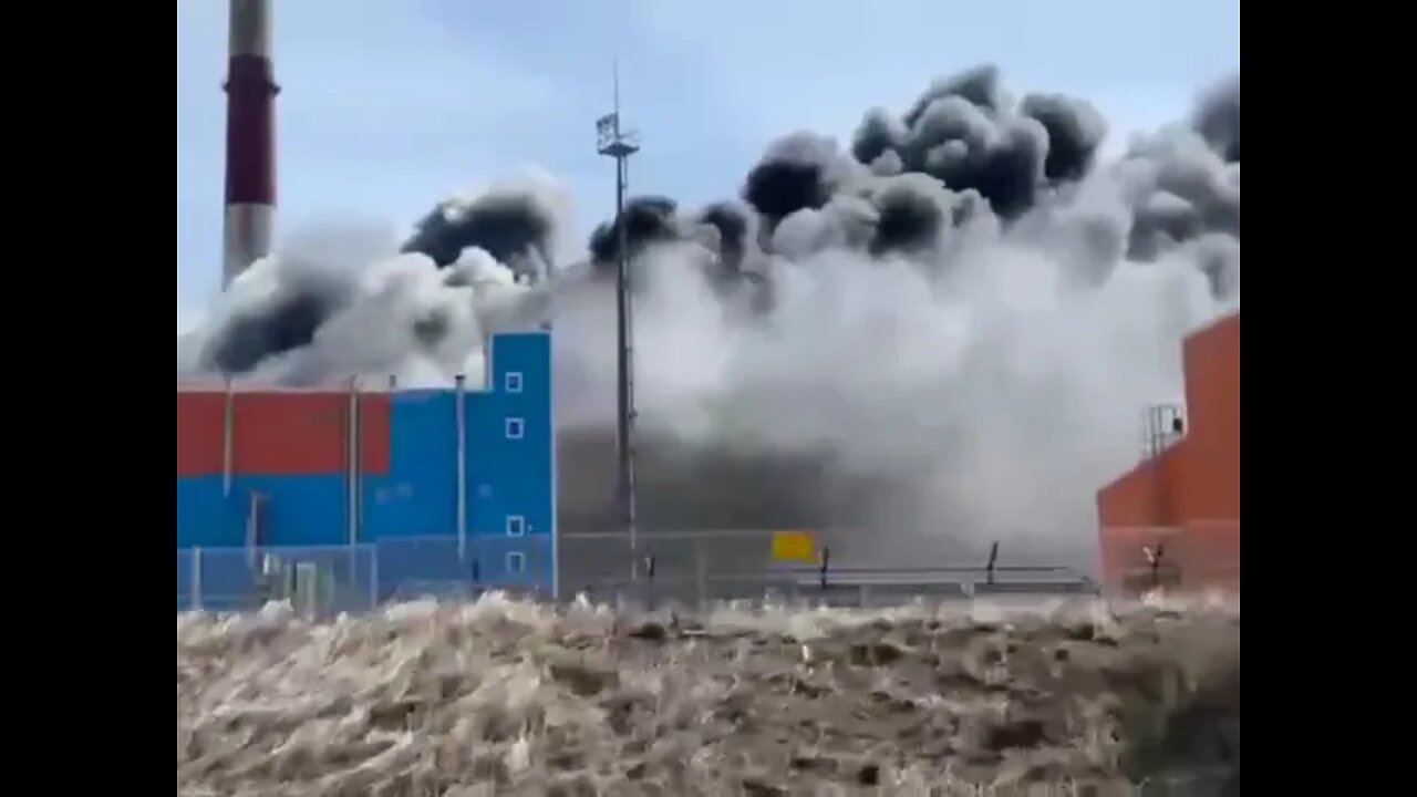 Big fire in the Russian Federation!