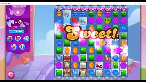 Candy Crush Level 5753 Talkthrough, 30 Moves 0 Boosters