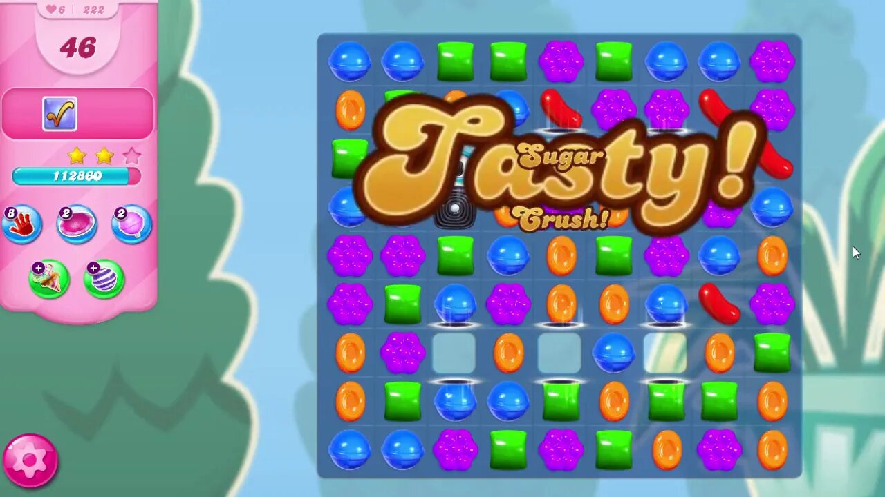 Candy Crush Saga Level 222