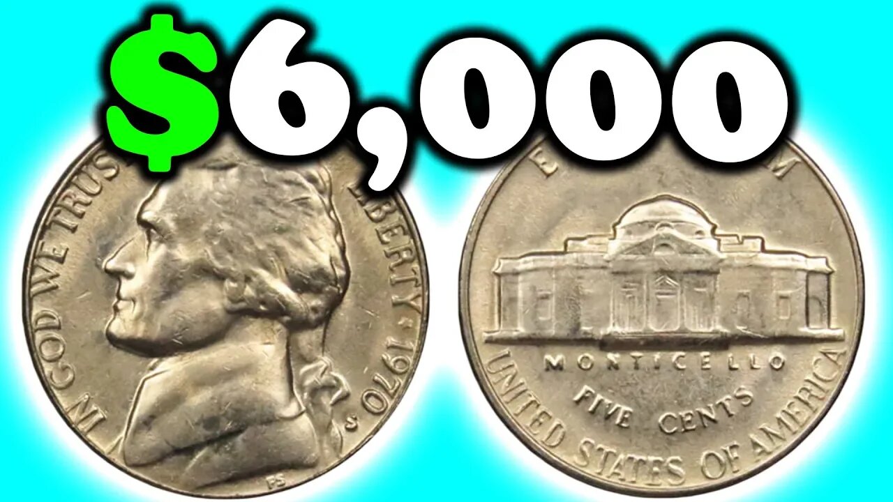 MOST EXPENSIVE NICKELS FROM THE 1970'S - RARE NICKEL COINS WORTH MONEY!!