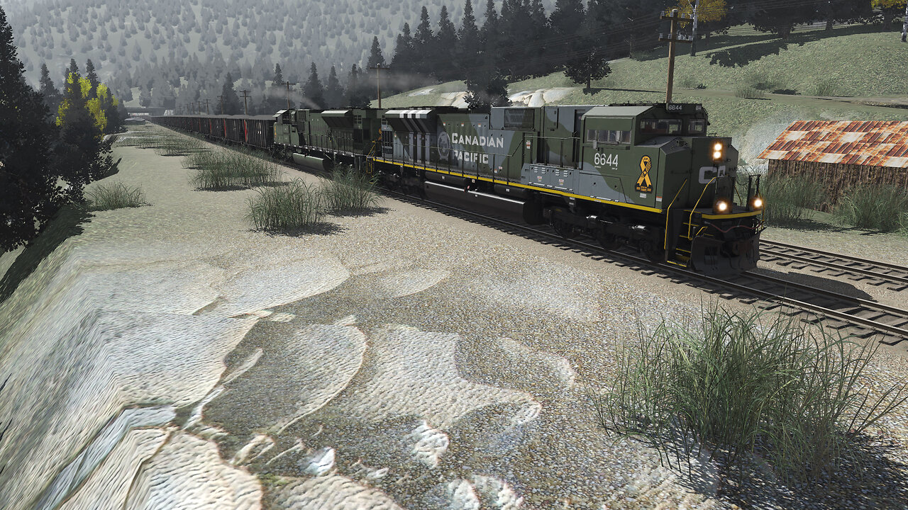 Trainz Plus Railfanning: Railfanning in the Rocky Mountains!