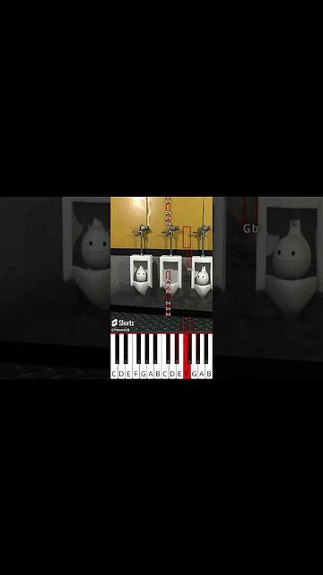 Skibidi Toilet Otamatone 2 (@TheRealSullyG) - Octave Piano Tutorial