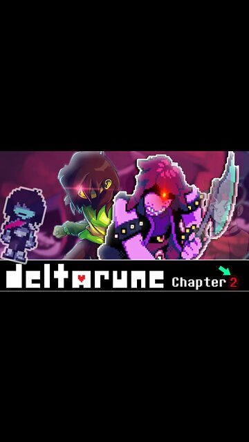 DELTARUNE CAPITULO 2 Historia | Chapter 2 #shorts