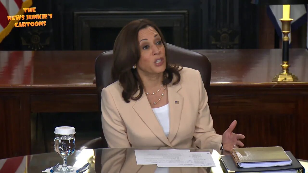 Kamala Harris completely ignored the question, yet the reporter thanked her.