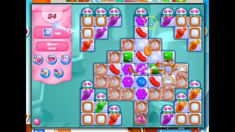 Sweet Secrets Day 2 in Candy Crush Saga for July 2022 ... Featuring the fish and bobber.