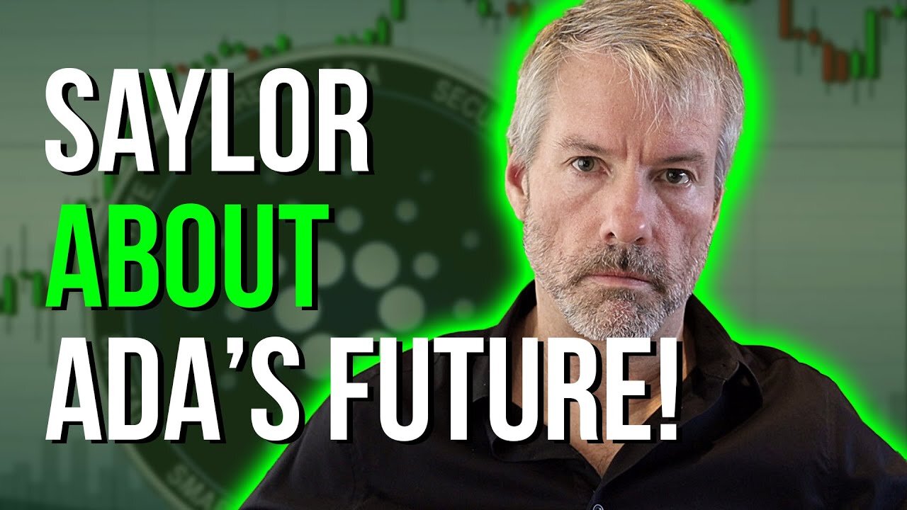 Micheal Saylor revealed this insane news about Cardano's future!