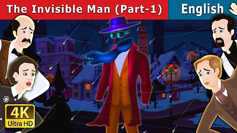 The Invisible Man part 1 || Animated Story in English || Cartoon story in English