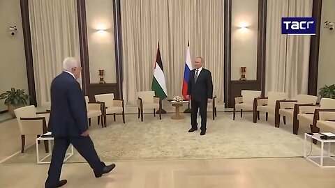 President Mahmoud Abbas meets with President Putin in Russia. More alliances incoming for BRICS!