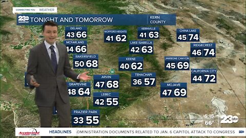 23ABC Evening weather update October 8, 2021