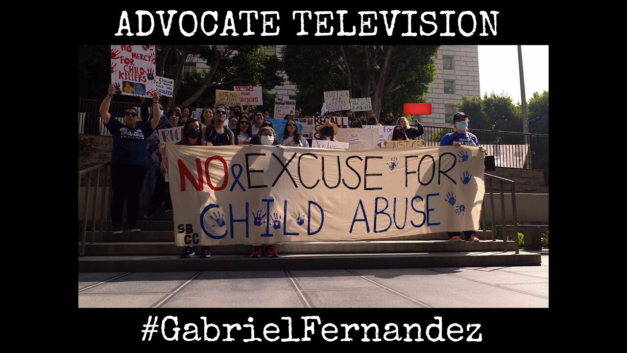 Gabriel Fernandez protest 🪧 interview