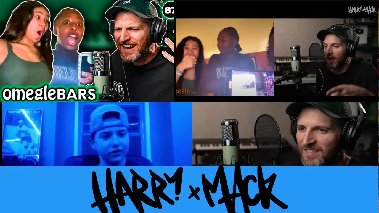 ROCKET REACTS to Slaying Every Track | Harry Mack Omegle Bars 87