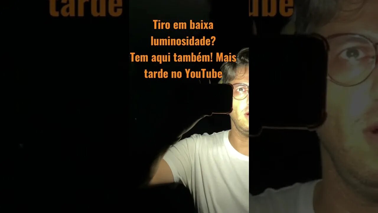 Baixa luminosidade? Aqui tem também! #tiro #luz #visada #youtube #defesa #esporte