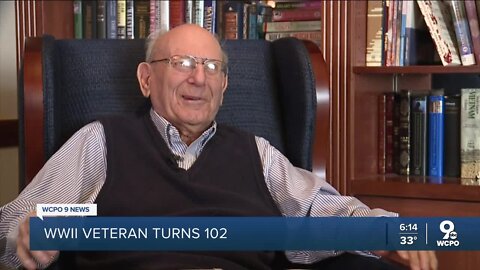 Cincinnati World War II veteran turns 102