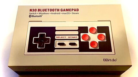 NES30 Bluetooth Gamepad by 8Bitdo - NES - AMBIENT UNBOXING