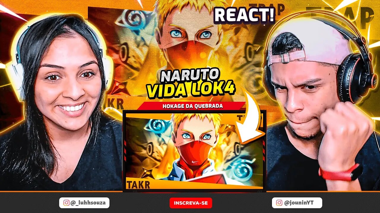 HOKAGE DA QUEBRADA - O Verdadeiro Trap do Naruto (+18) Takeru [Prod. 808 Ander] | [React RapNerd] 🔥