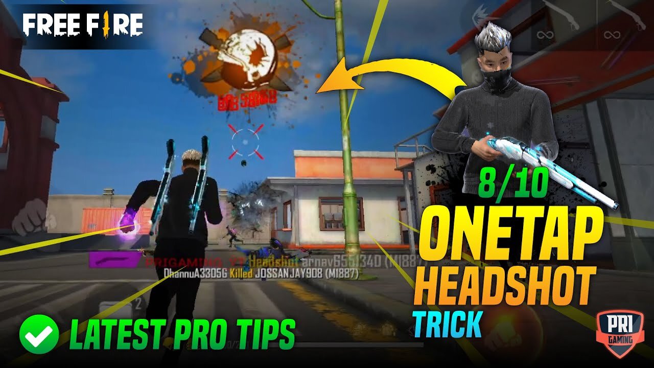 100% Headshot😱 Trick Viral Trick 🤯🤯🤯💯% #headshottrick #ffmontage #freefire #headshot