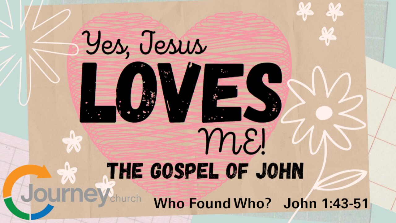 Who Found Who? John 1:43-51