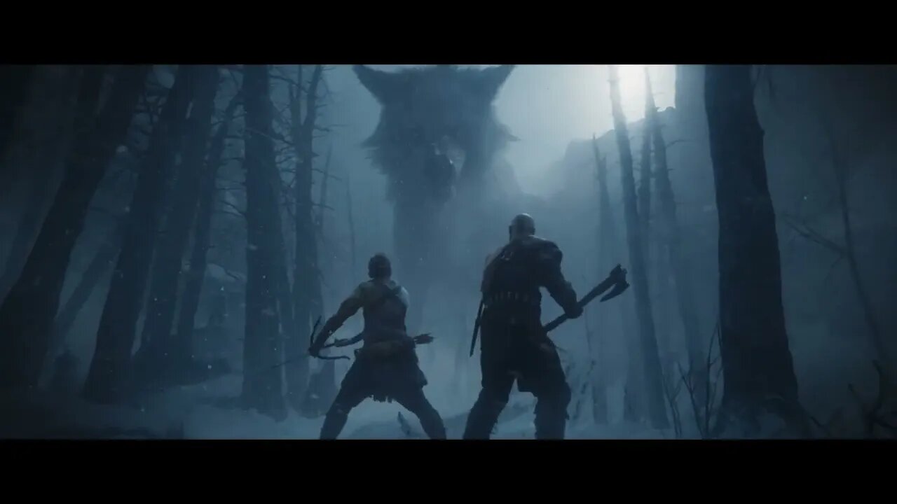 God of War Ragnarök Trailer Cinematográfico Pai e Filho PS5, PS4