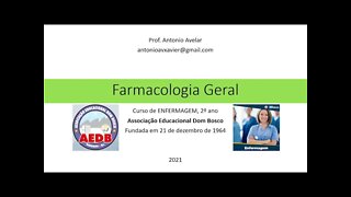 AULA 25 FARMACOLOGIA AEDB