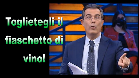 Togliete il fiaschetto di vino a Floris!