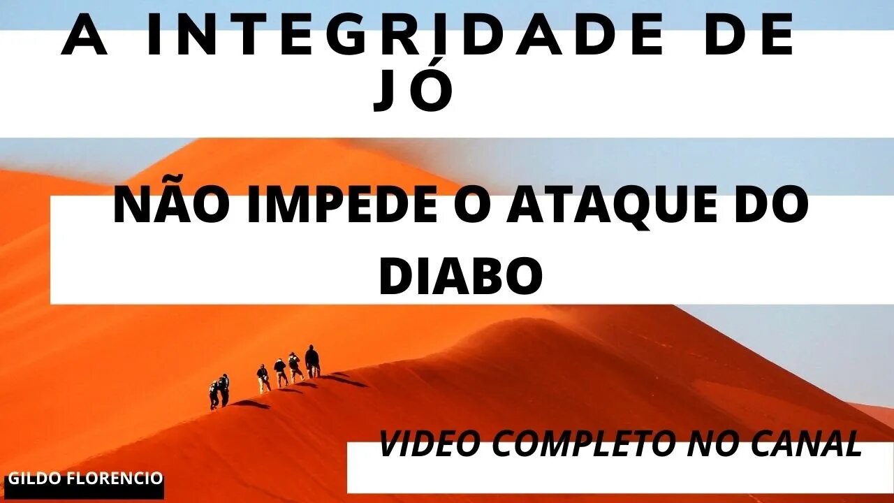 A INTEGRIDADE DE JO NAO INPEDE O ATAQUE DO DIABO