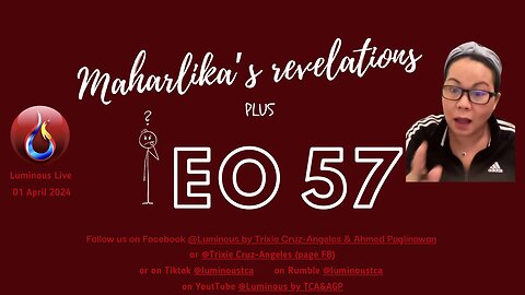 Maharlika's revelations plus EO 57