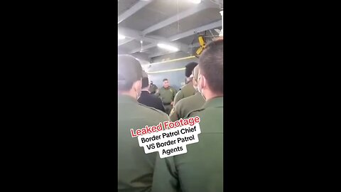 The Border Patrol agents are not happy with the current border situation!!!