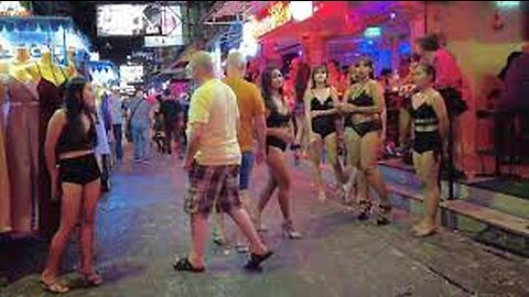 Pattaya,Soi 6 and Beach Road bars,Today 9 December 2022.Thailand