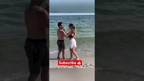 Dancing on the beach #dance #dancingonthebeach #countrydancing #partnerdancing #coupledancing