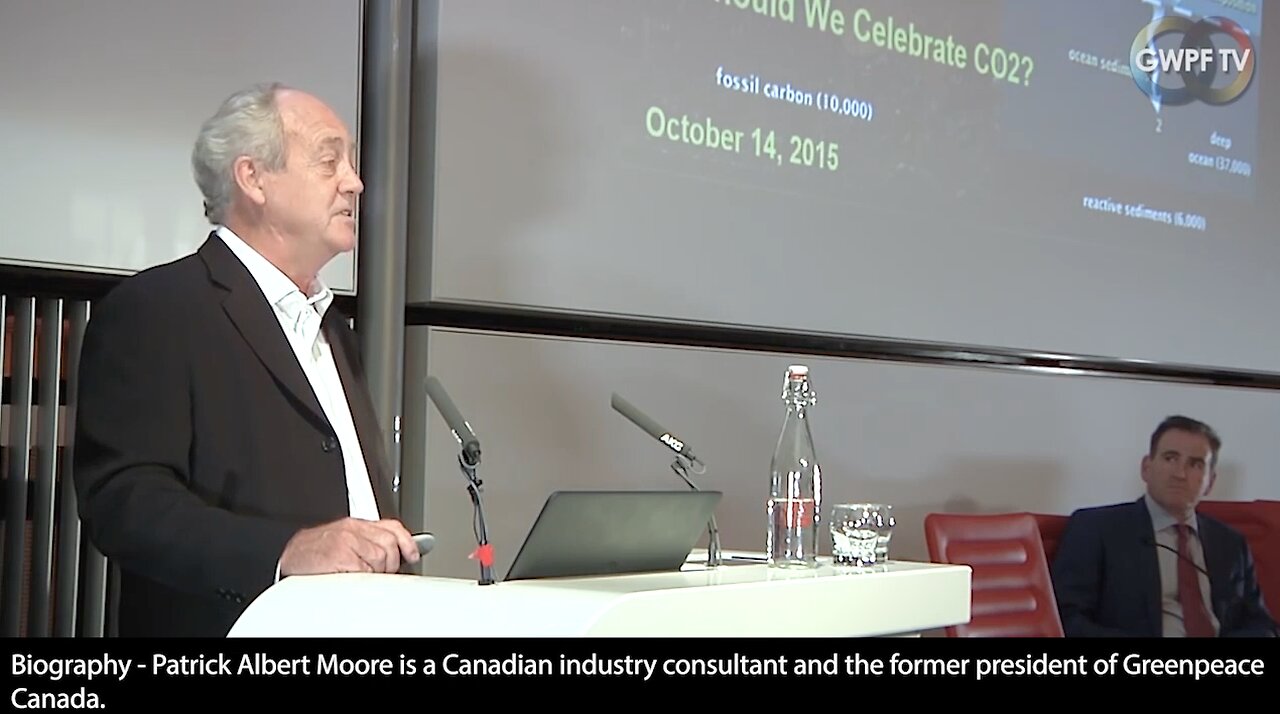 Climate Change | "There Is No Definitive Scientific Proof That Carbon Dioxide Is Responsible for the Slight Warming of the Global Climate During the Last 300 Years." - Patrick Moore (Former President of Greenpeace Canada)