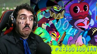 PASTOR REACT HELLUVA BOSS - Loo Loo Land DUBLADO PTBR // T1: Episódio 2 - (fandub)