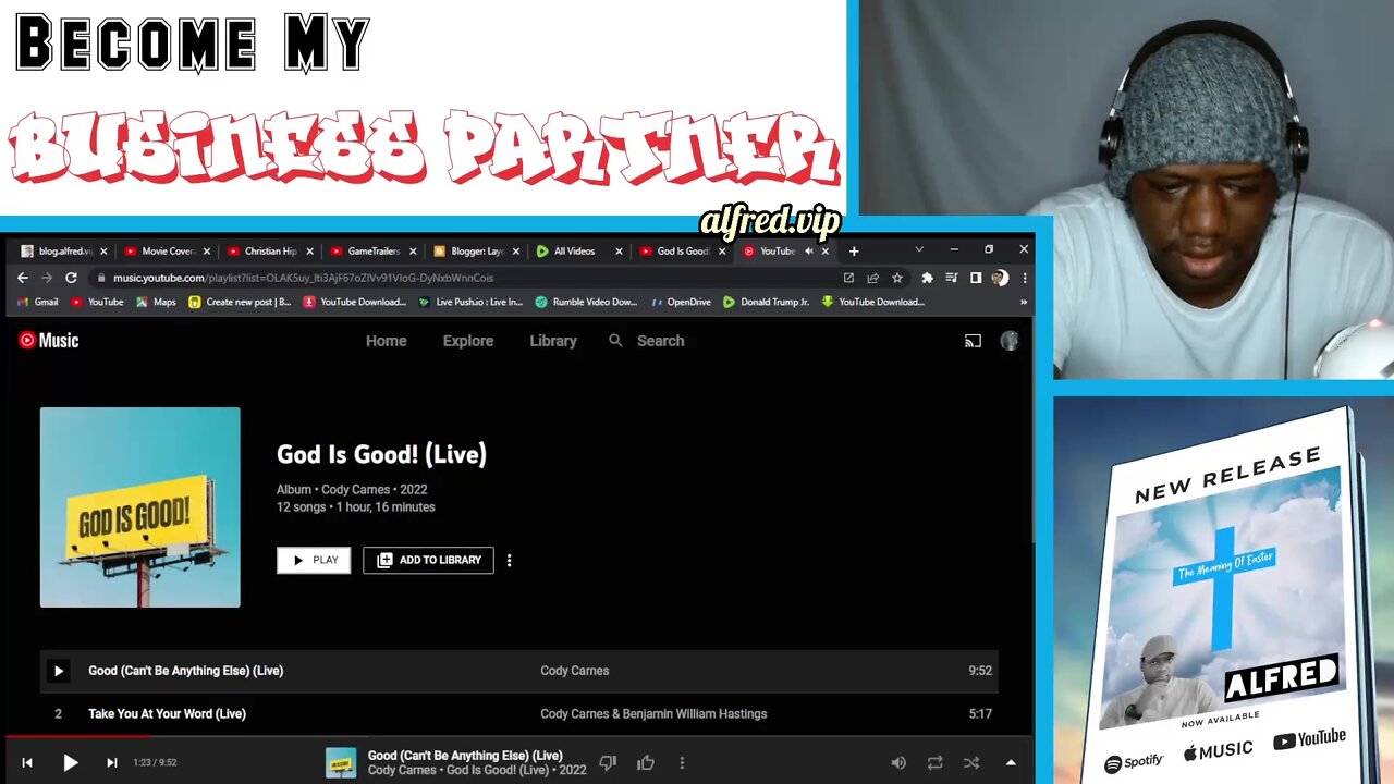 Cody Carnes : God Is Good : Album Review : Part 1 : Music Album Reviews - by Alfred