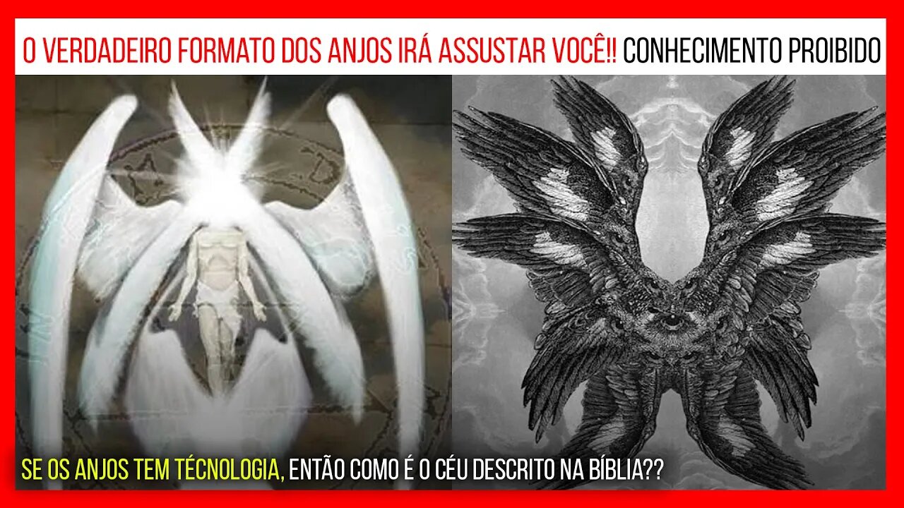 O verdadeiro formato dos anjos (tronos, principados, potestades, ostias, arcanjos, querubim)
