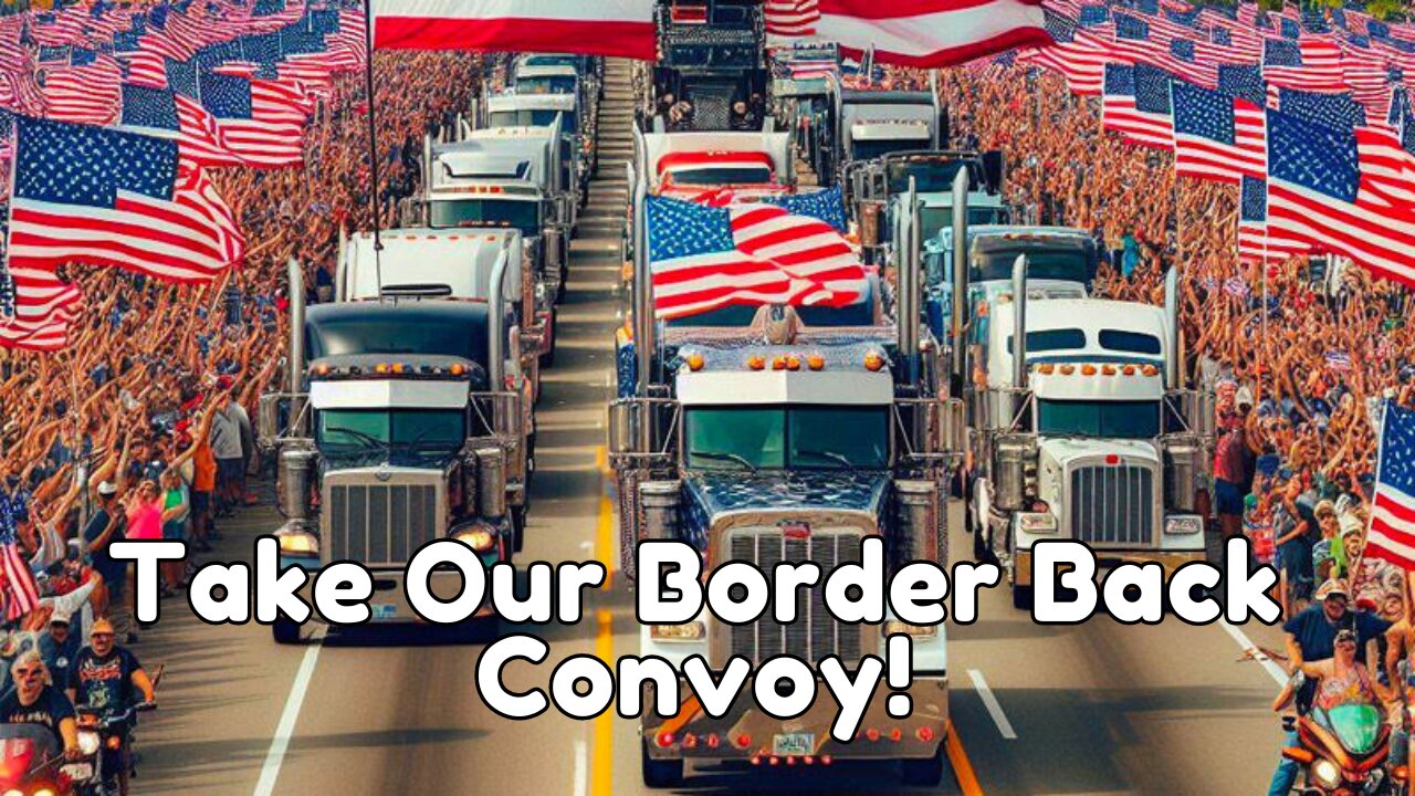 Reacting to Tucker Carlson's Take on the 'Take Our Border Back' Trucker Convoy!