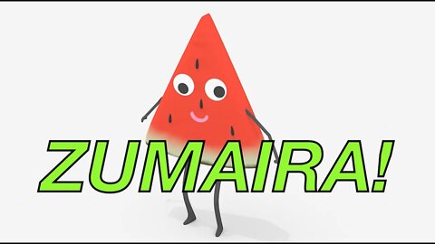 Happy Birthday ZUMAIRA! - WATERMELON Birthday Song