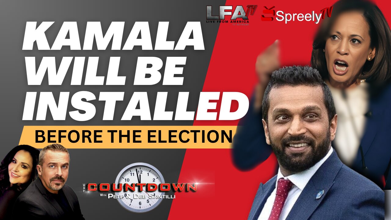 Patel Predicts Kamala Will Be President BEFORE Election[The Pete Santilli Show #4219-8AM]