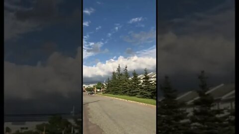 Rain clouds in the distance 🌧