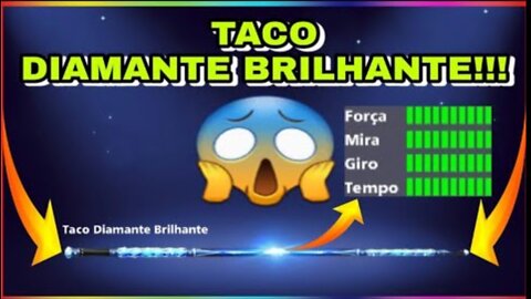 CONTAS 8 BALL POOL - GRÁTIS TACO DIAMANTE BRILHANTE