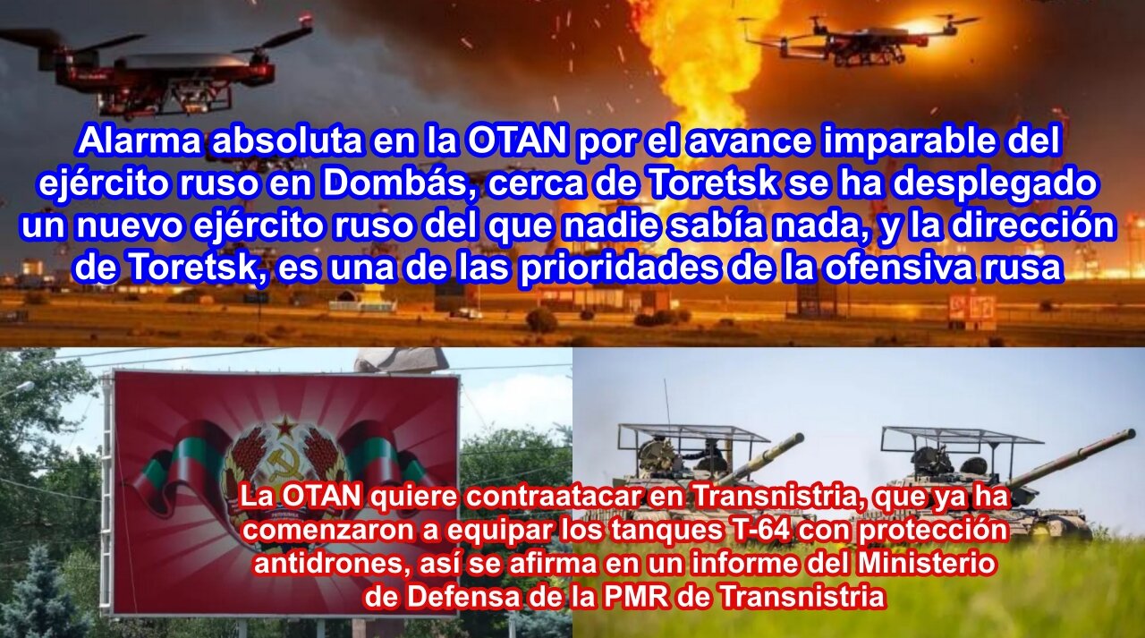 La guerra se generaliza y puede abrirse el frente de Transnistria, Rusia avanza imparable en Dombás