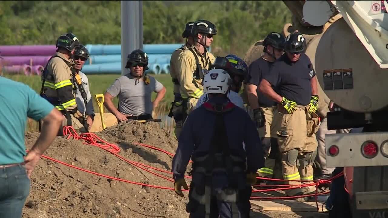 Two worker die in trench collapse