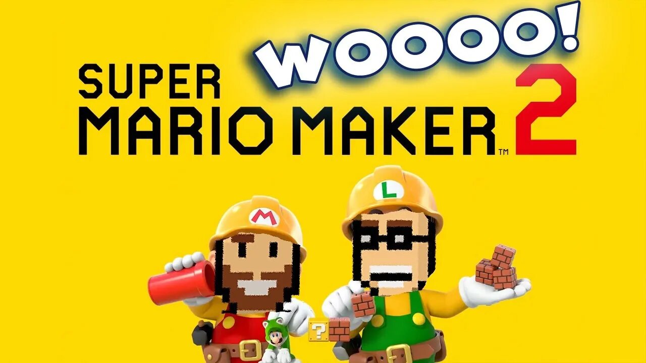 Mario Maker 2 LIVE w/ Ted's kiddo Joshua!!