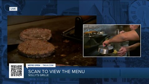 We're Open: Cooking burgers at Solly's Grille