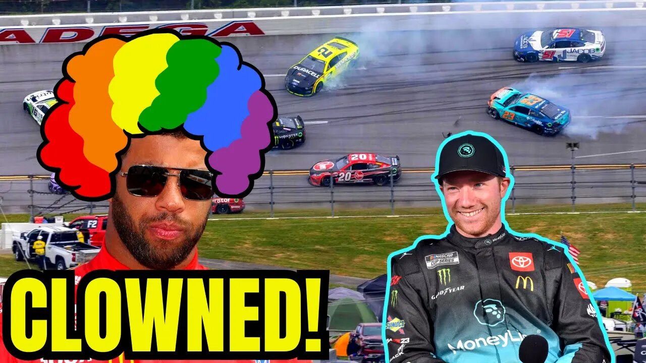 Bubba Wallace Gets CLOWNED by NASCAR Fans after AWFUL WRECK! Tyler Reddick EXCELS on 23XI Team!