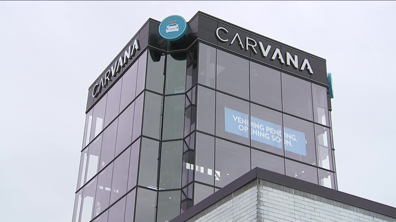 Carvana plans to open Denver car vending machine 'in the new year' despite bankruptcy worries