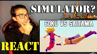 YERIK REACT - TABS GOKU VS SAITAMA - TABS DRAGONBALL - TABS ONE PUNCH MAN TABS TOURNAMENT TABS MODS