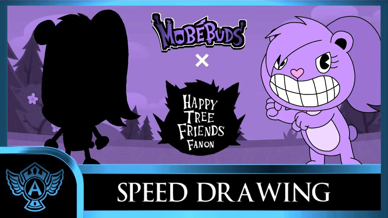 Speed Drawing: Happy Tree Friends Fanon - Tammi | Mobebuds Style