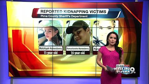 PCSD: Three siblings kidnapped in Marana by Mother